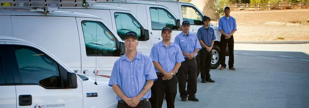 KIC Refrigeration crew ready for Mini Split Repair jobs across Petaluma